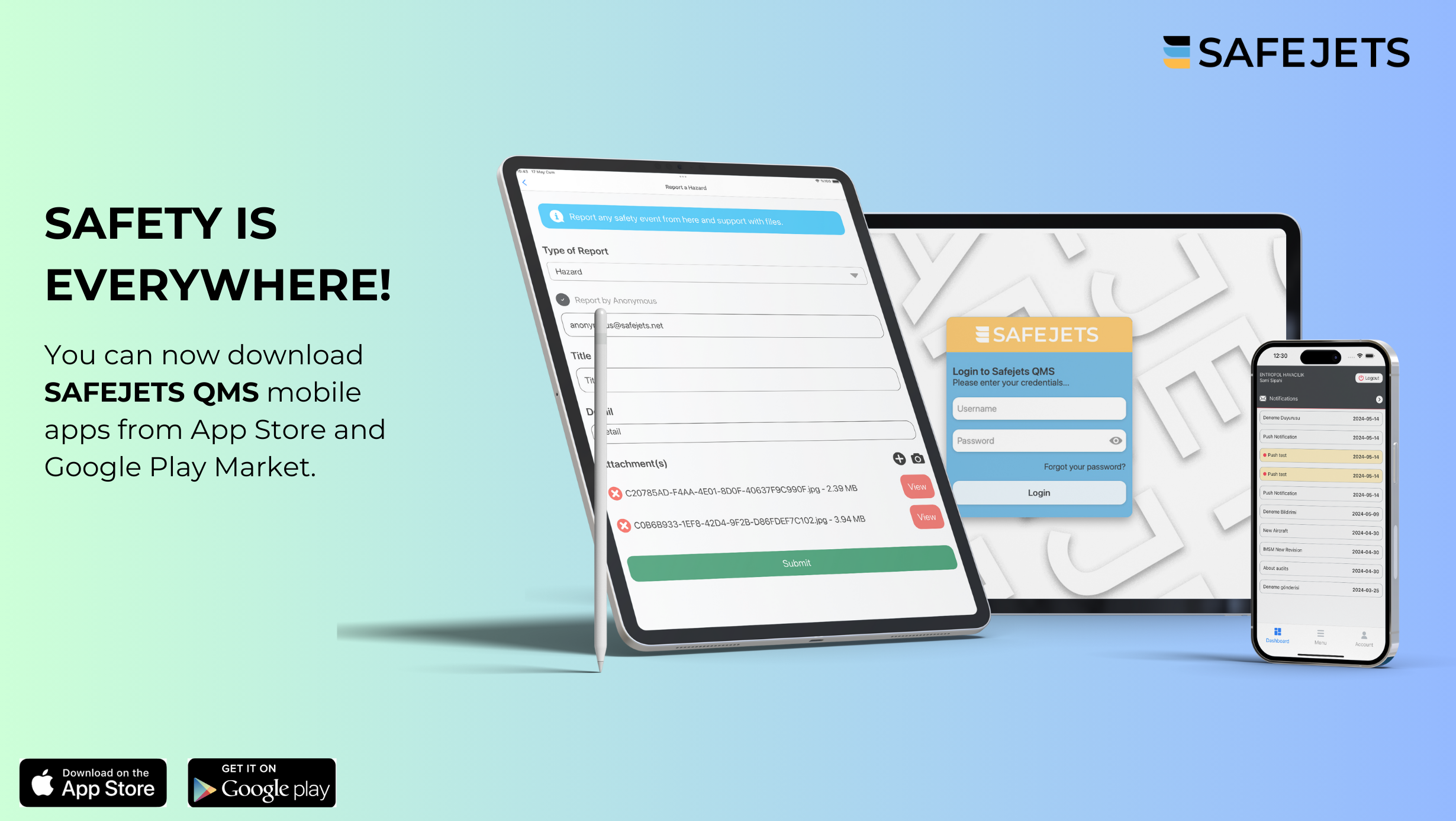 SAFEJETS MS – Admin Training (Turkish)