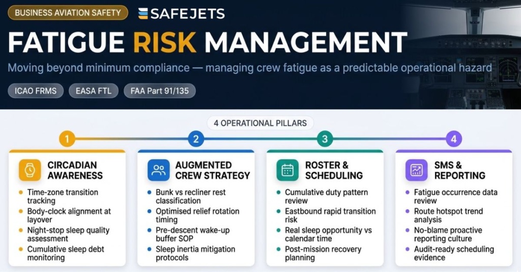 Chasing the Clock: Fatigue Risk Management for Night Stops, Time Zones ...